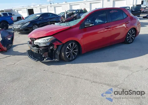 2017 Toyota Corolla Se z USA, uszkodzony, nr VIN 5YFBURHE6HP612609